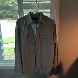 Men’s long sleeve button down shirt